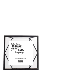 Fotolijst zwart 10 x 10 cm